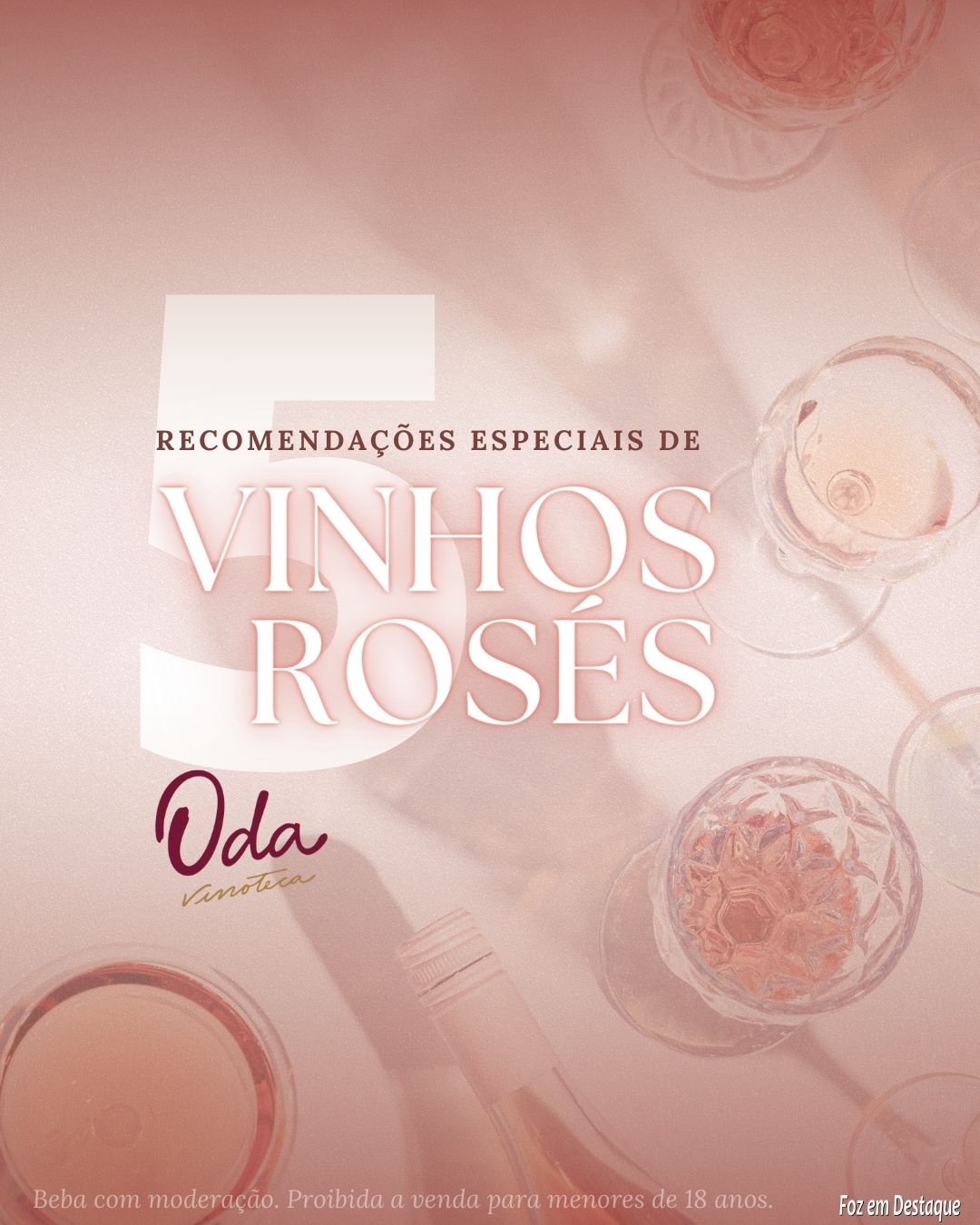 Vinhos Rosés: recomendação especial da Oda Vinoteca