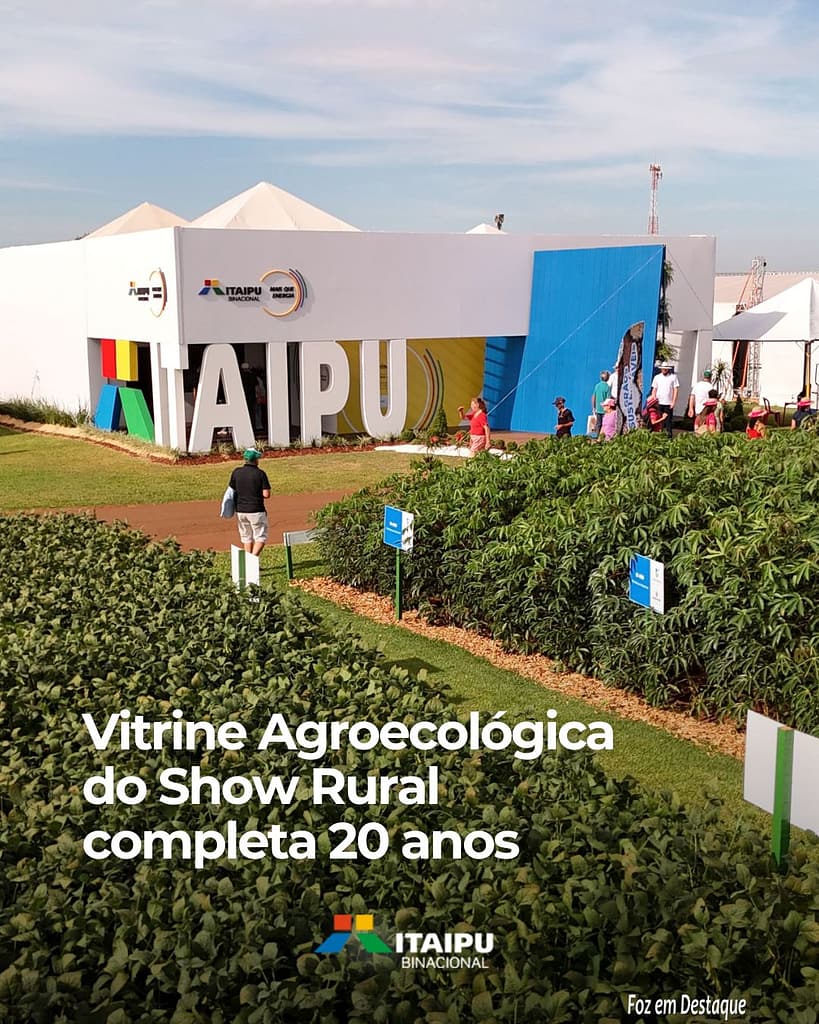 Vitrine Agroecológica do Show Rural completa 20 anos