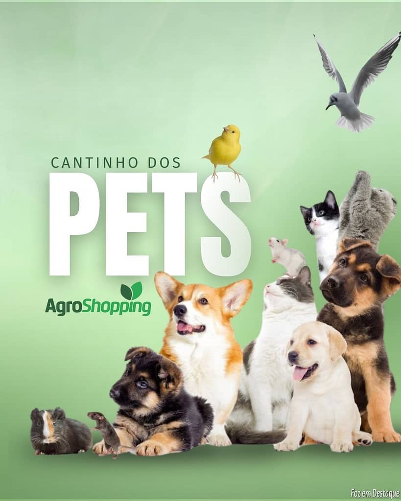 Cantinho dos Pets na AgroShopping
