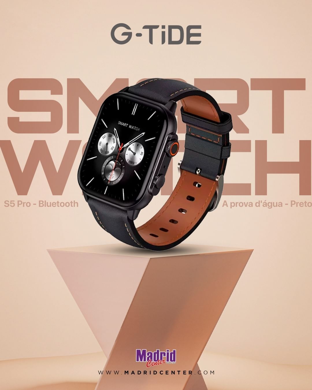 Smartwatch para facilitar o dia a dia na Madrid Center